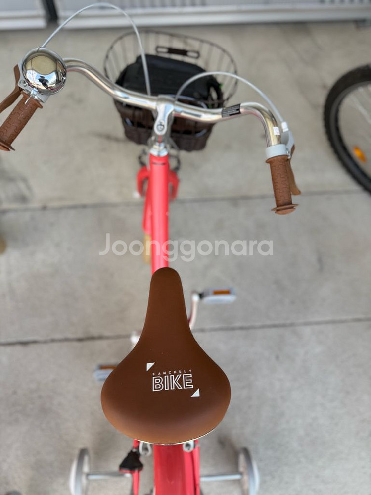 카스모 아동용 자전거 진한핑크/연한핑크 (새제품)--3