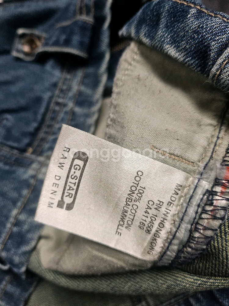 G-STAR RAW 데님 싱글 자켓 L--5