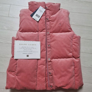 폴로 랄프로렌 코듀로이 패딩 베스트