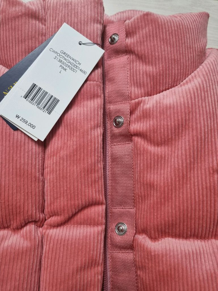 폴로 랄프로렌 코듀로이 패딩 베스트--2