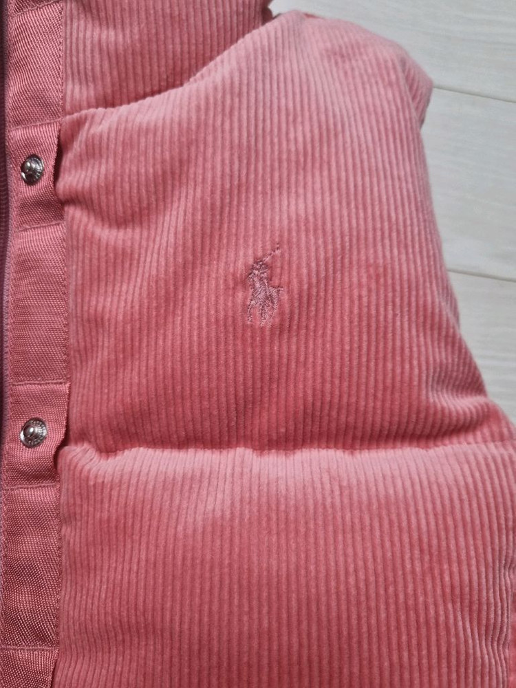 폴로 랄프로렌 코듀로이 패딩 베스트--1