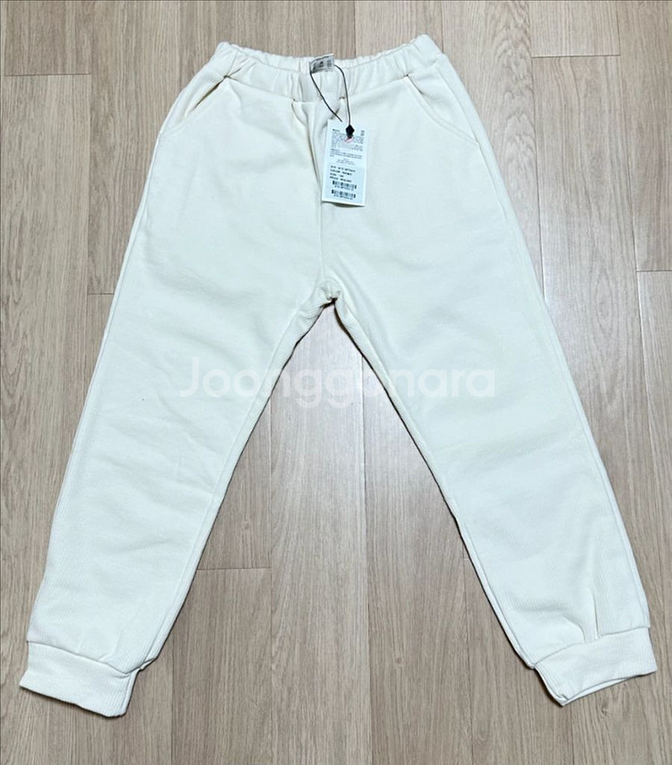 새상품 국내생산 아토누리 기모바지 등원룩 캠핑룩 140--0