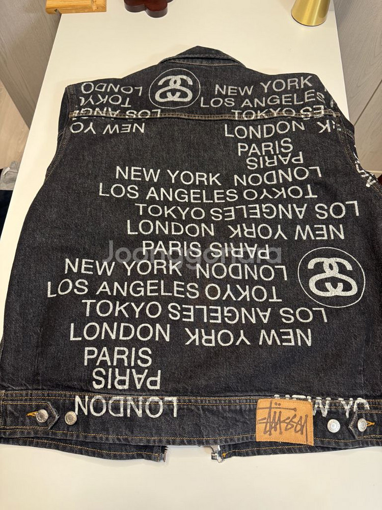 스투시 월드 데님 새상품급 M사이즈--2