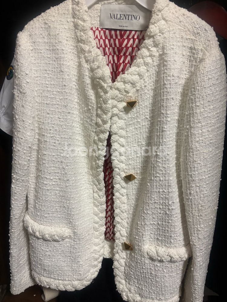 발렌티노 트위드 자켓--0