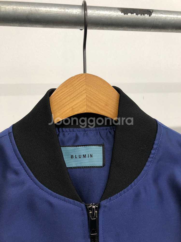 블루민 프릴 블루종 봄버 자켓 F--3