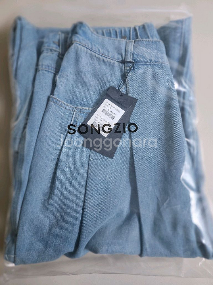 송지오 데님 팬츠25fw 새상품78--1