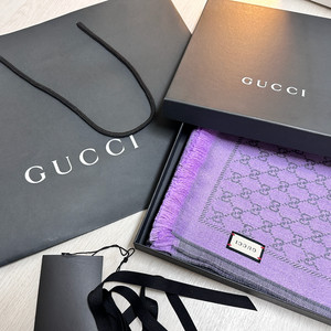 구찌 자카드 투톤 스카프