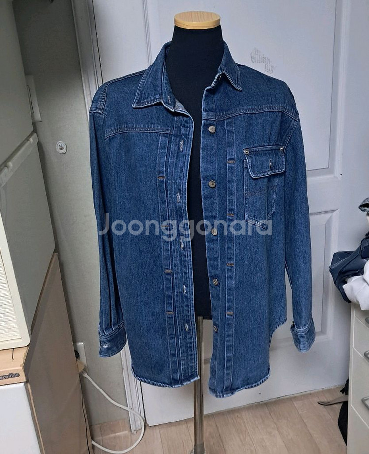 폴로 랄프로렌 빈티지 데님셔츠 스타일 데님자켓 55~66--0
