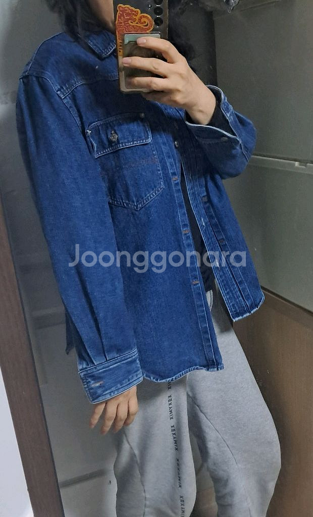 폴로 랄프로렌 빈티지 데님셔츠 스타일 데님자켓 55~66--8