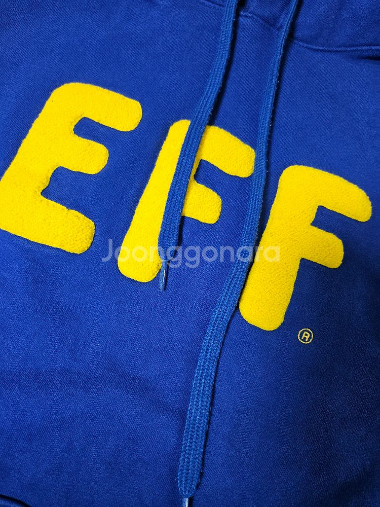 EFF 로고 후드티--2