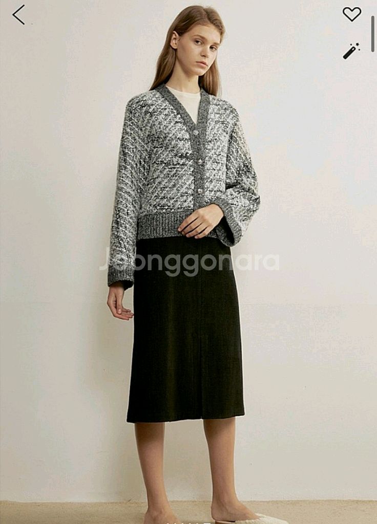 더캐시미어 부클레 자켓 55 (랑방,마인,타임,더캐시미--3