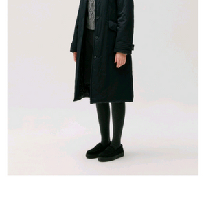 드파운드 패딩 싱글 코트