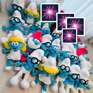 중형인형, 짱구, 맹구인형, 키티인형, 스머프인형 등