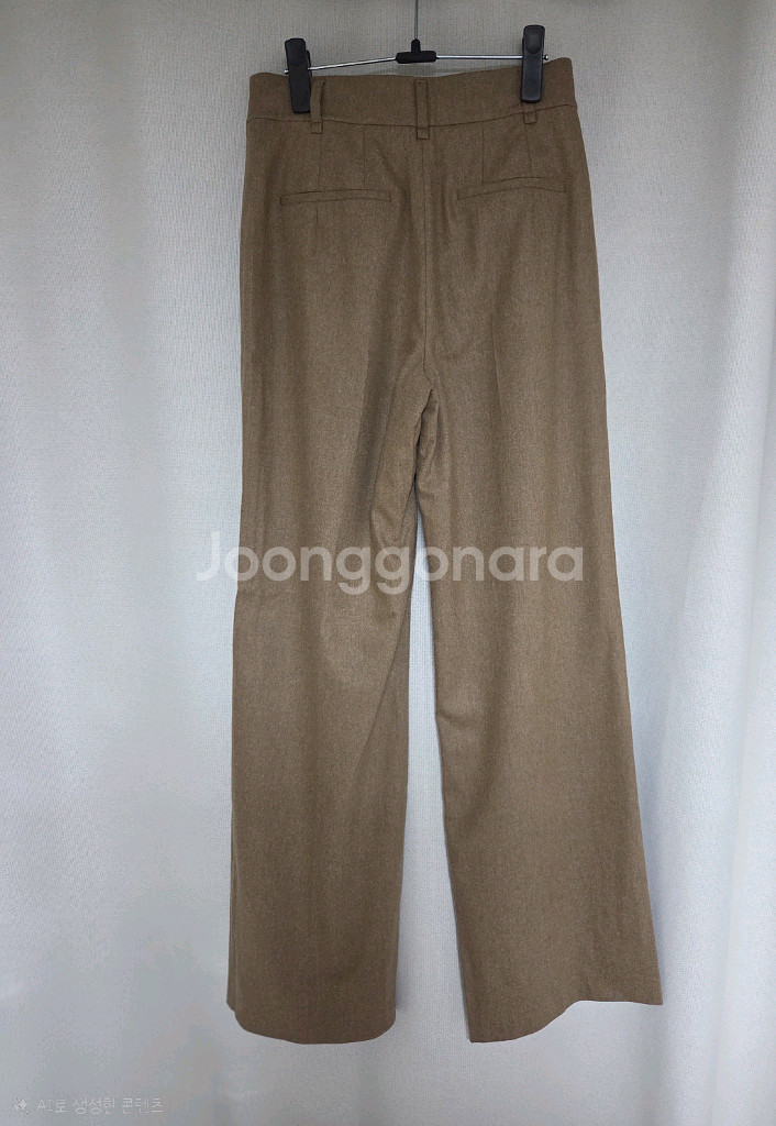 타임 울 와이드 팬츠 44 (랑방,마인,타임,더캐시미어--5