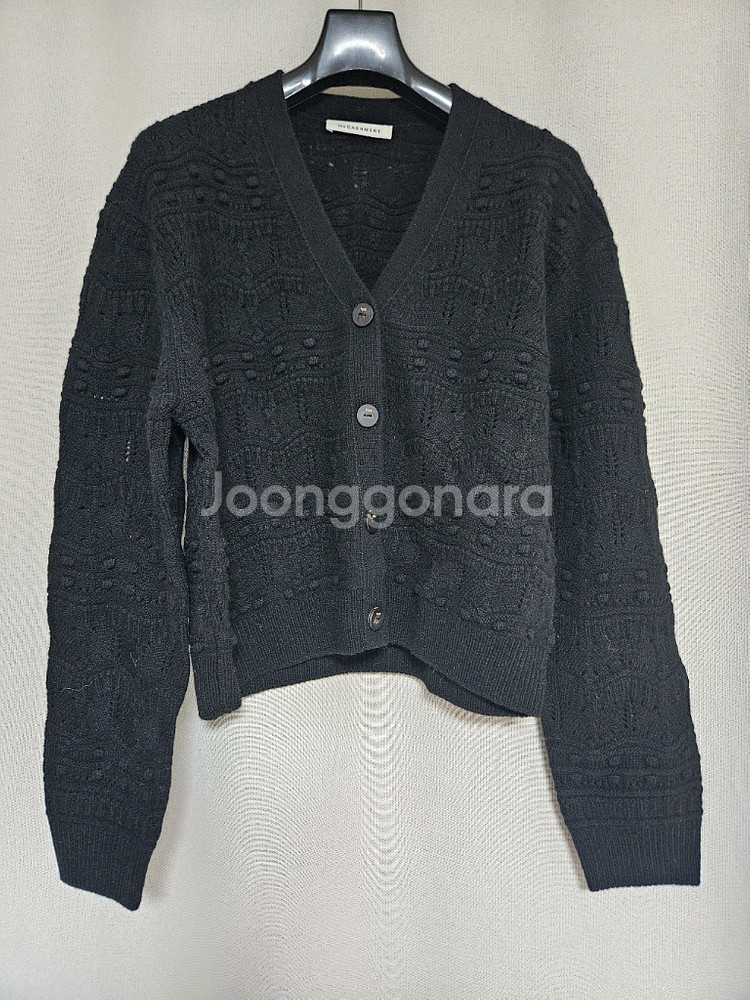 더캐시미어 캐쉬미어 폼폼 가디건 (랑방,마인,타임,더캐--6