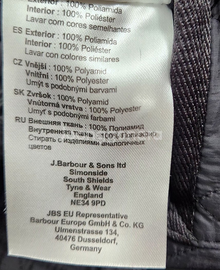 [바버] 90 55 여 누빔자켓 퀄팅자켓--5