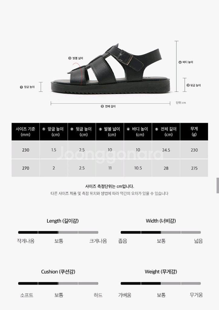 (280)위더로드 야드 소프트 피셔맨 샌들--2