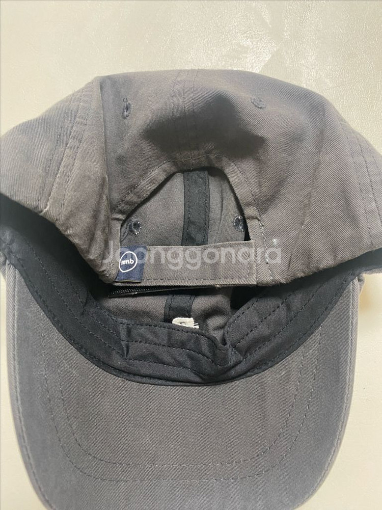 므므브 차콜 볼캡--1