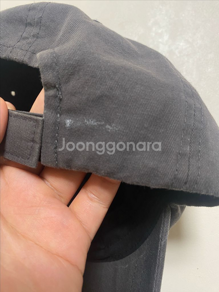 므므브 차콜 볼캡--3