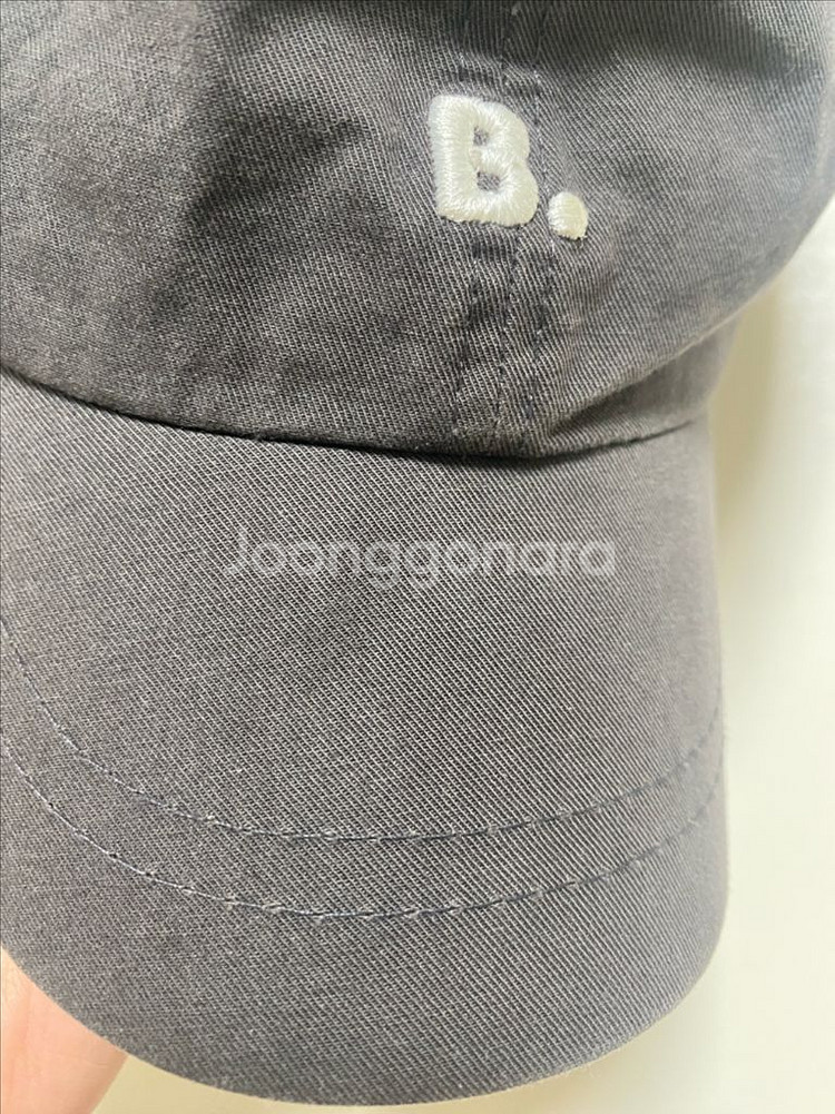 므므브 차콜 볼캡--2