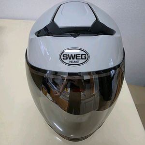 스웨그 RS10 오토바이 헬멧 XL사이즈 라이트그레이