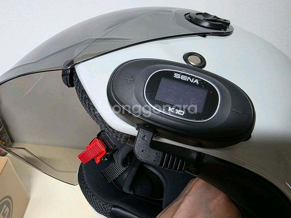 스웨그 RS10 오토바이 헬멧 XL사이즈 라이트그레이--4