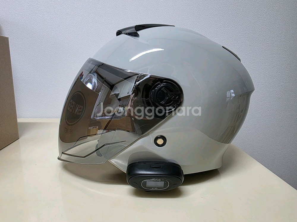 스웨그 RS10 오토바이 헬멧 XL사이즈 라이트그레이--1