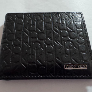 (정품) 캘빈클라인 남성 반지갑 블랙