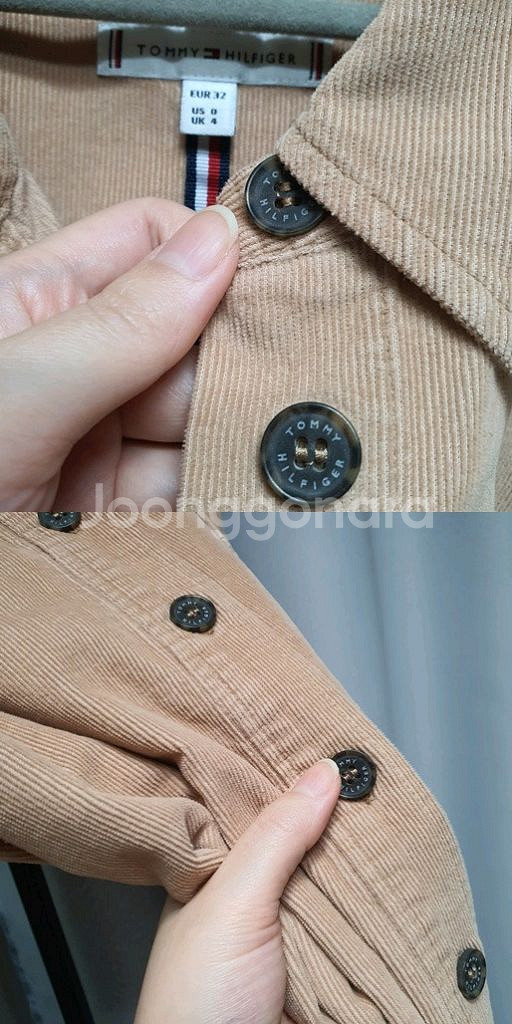 타미힐피거 코듀로이 원피스--4