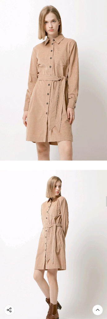 타미힐피거 코듀로이 원피스--2