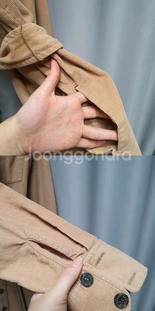 타미힐피거 코듀로이 원피스--5