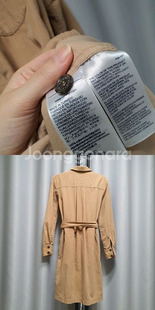 타미힐피거 코듀로이 원피스--6