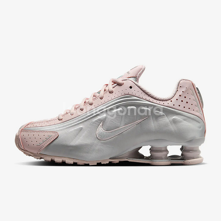 [240 245] 나이키 우먼 샥스 R4 베얼리로즈 운동화--1