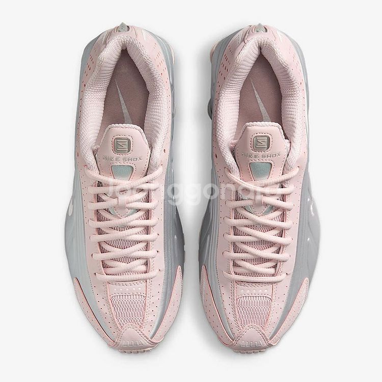 [240 245] 나이키 우먼 샥스 R4 베얼리로즈 운동화--3