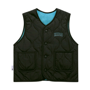 히로 블랭크 리버시블 베스트 블랙 160