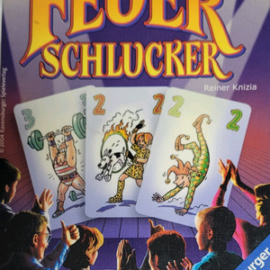 라벤스부르거의 Feuer Schlucjer 보드게임
