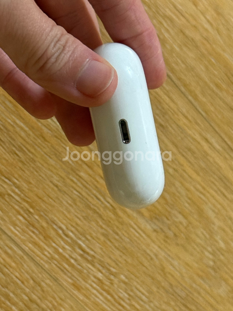 에어팟프로2 8핀 (왼쪽유닛 가끔 지직거림, 이어팁없음--2