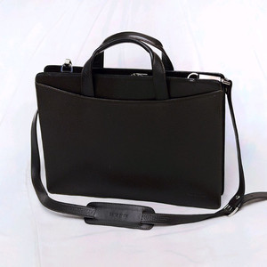 샘소나이트 폴리오 풀그레인 사피아노 레더 슬림 브리프케이스