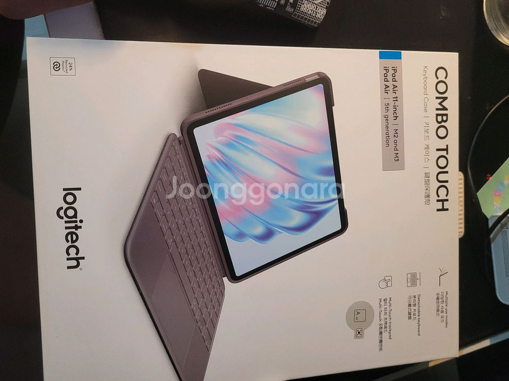 로지텍 콤보 터치 (매직터치) 아이패드에어 5세대--0