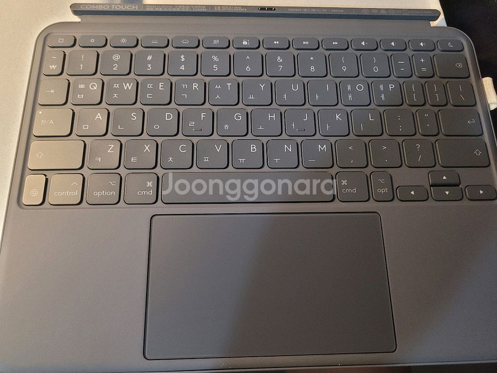 로지텍 콤보 터치 (매직터치) 아이패드에어 5세대--4