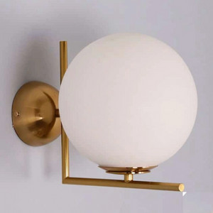 모던 유리볼 벽등(led)-미사용새것(2개)