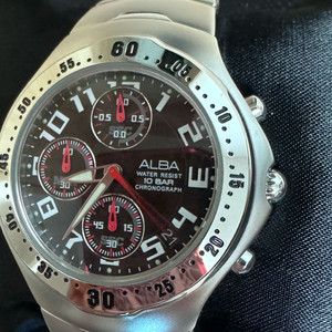 (새상품)(정품)세이코 알바 일제무브먼트 크로노그래프