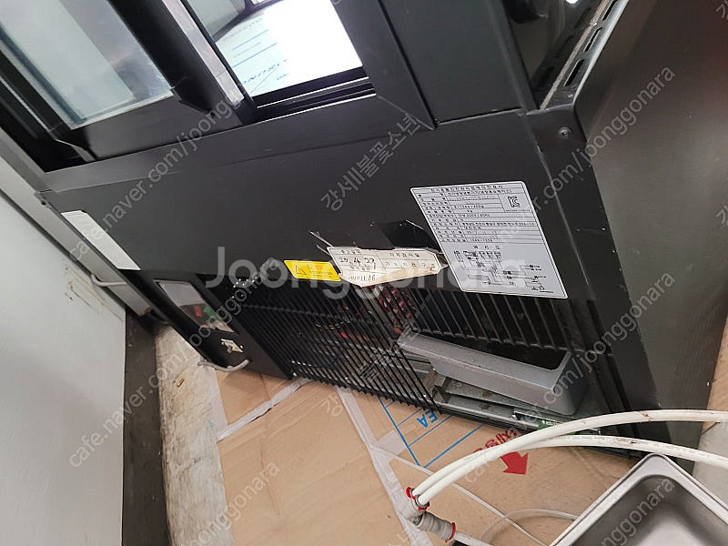 그랜드우성 900 쇼케이스 사각 3단 LED조명 카페--6