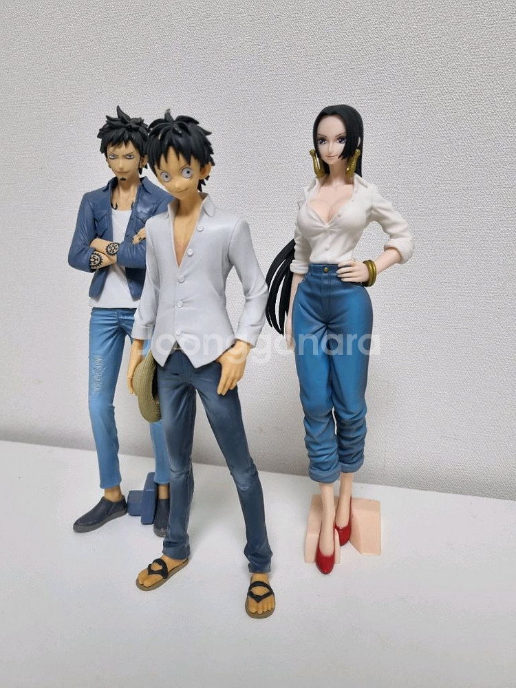 원피스 루피, 로우, 보아 진스프릭 피규어--1