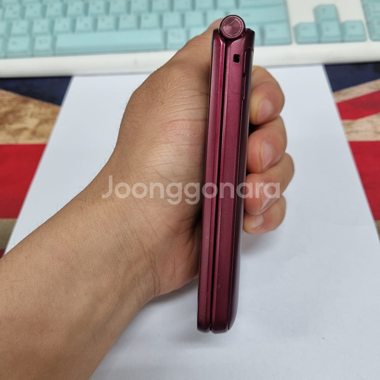 202769 갤럭시폴더2 레드 KT 무잔상 AA급 중고폰--5