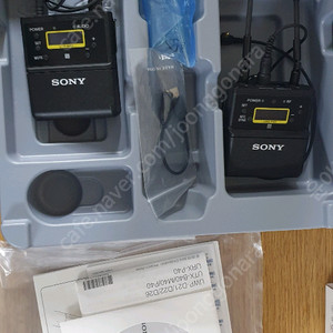 소니무선마이크uwp-d21 1세트
