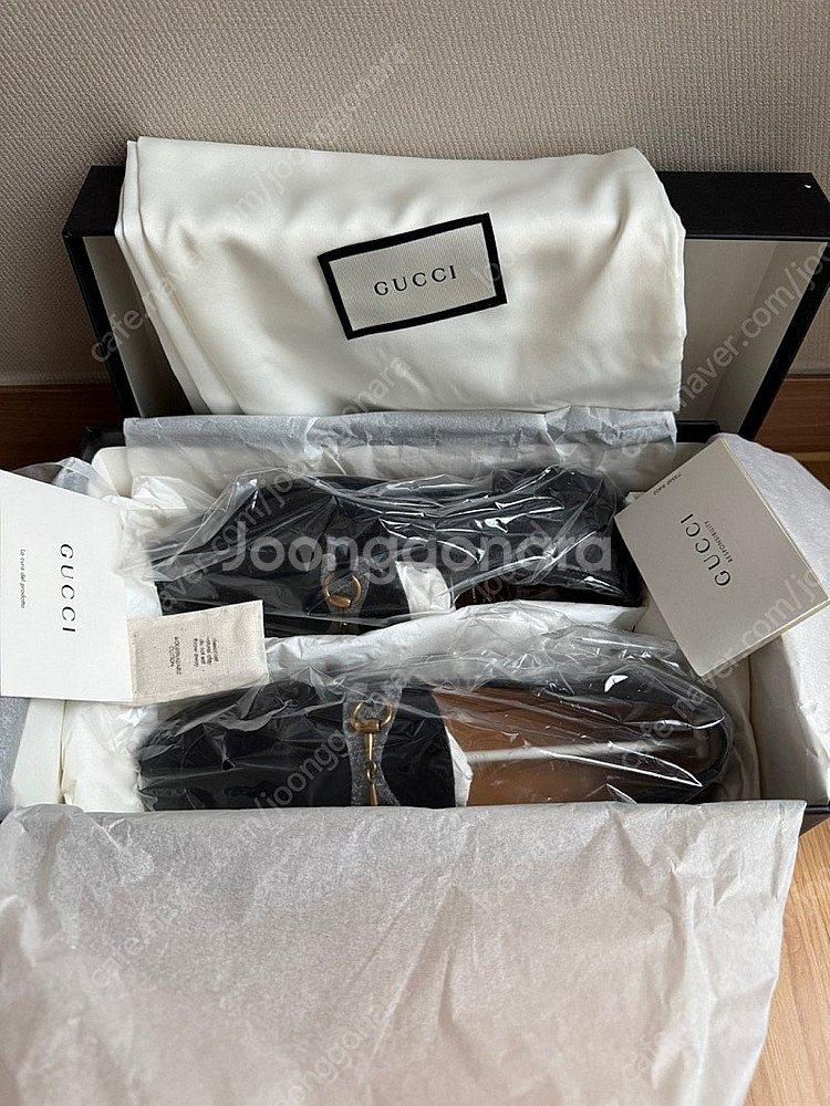 구찌 조던 레더로퍼 37 (240)--2