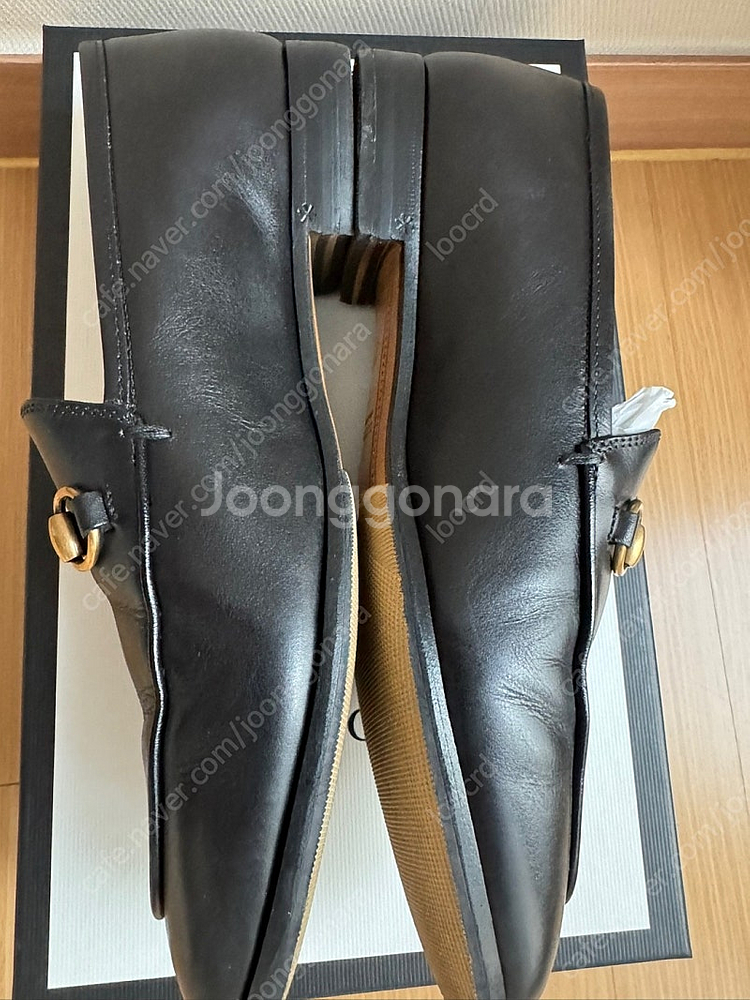 구찌 조던 레더로퍼 37 (240)--7