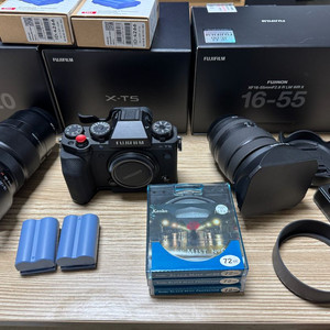 X-T5, XF16-55 II , XF18-120 일괄
