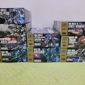 [건담,건프라]HG 유니콘 시리즈(제스타 캐논,조고크 등)